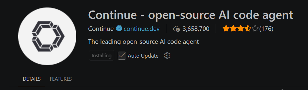Setup Continue.dev AI Autocomplete in VS Code