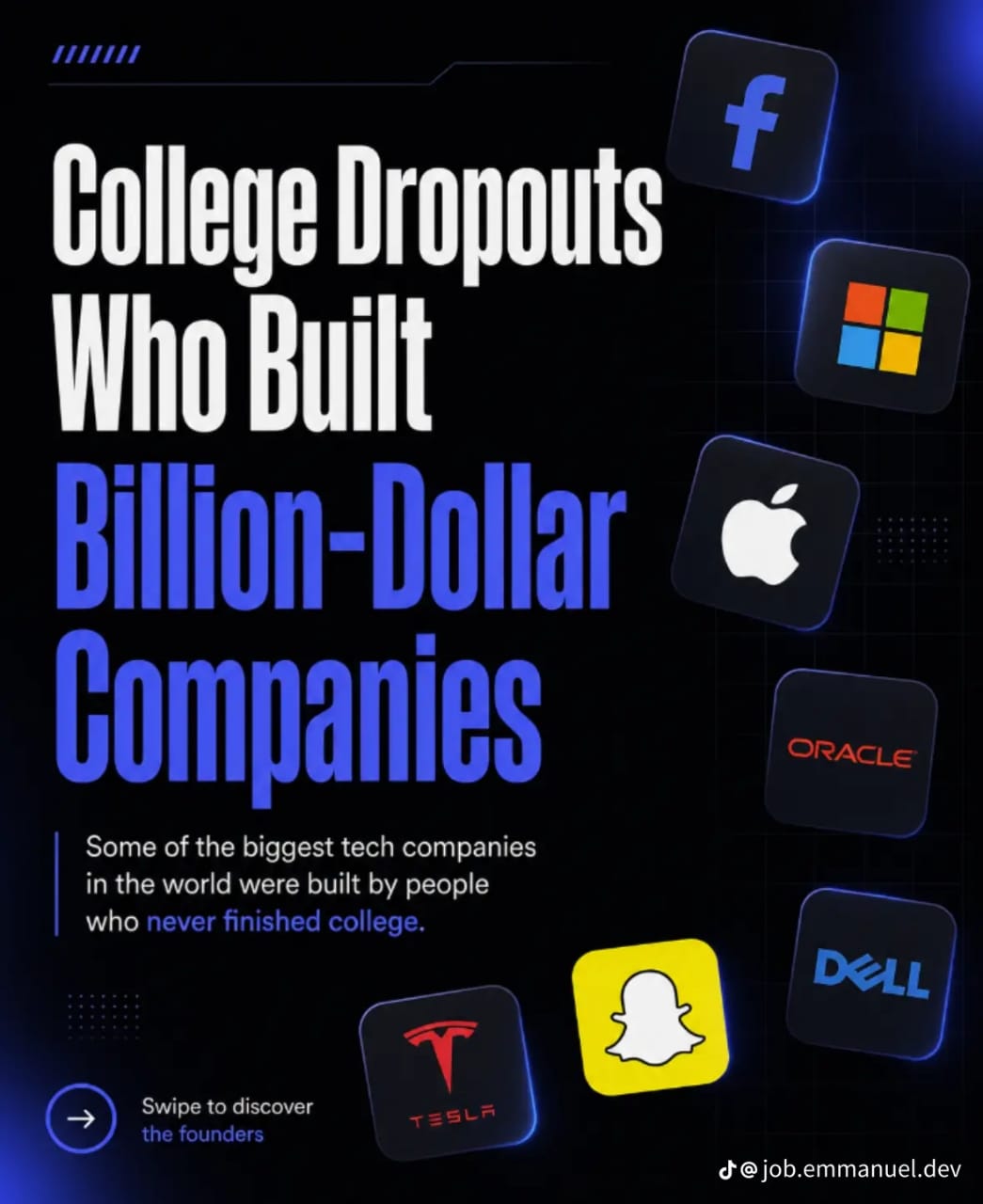 College Dropouts Who Built Billion-Dollar Tech Companies
