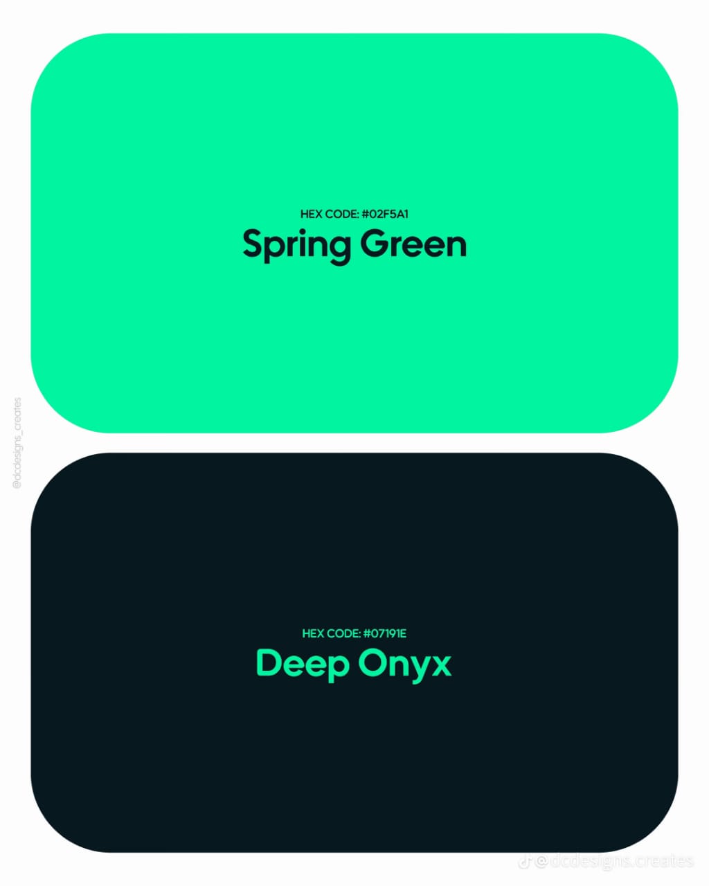 Green accent on deep onyx UI palette